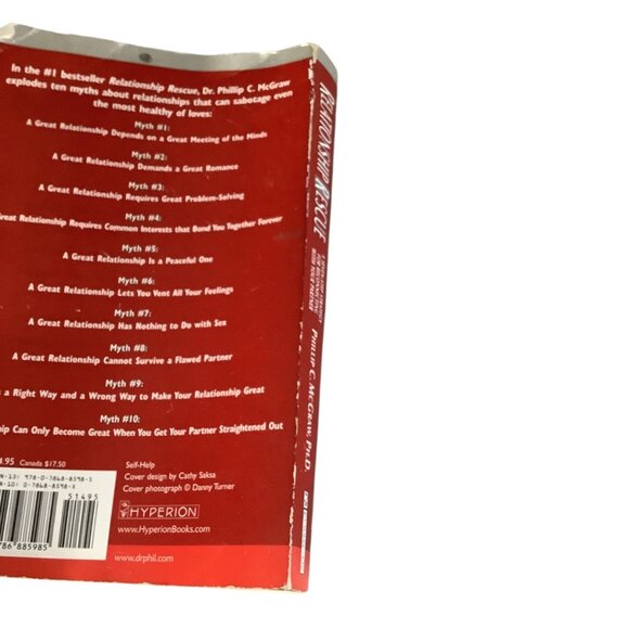 Relationship Rescue By Phillip C. Mcgraw Ph.D. Paperback 2000 - Picture 12 of 16